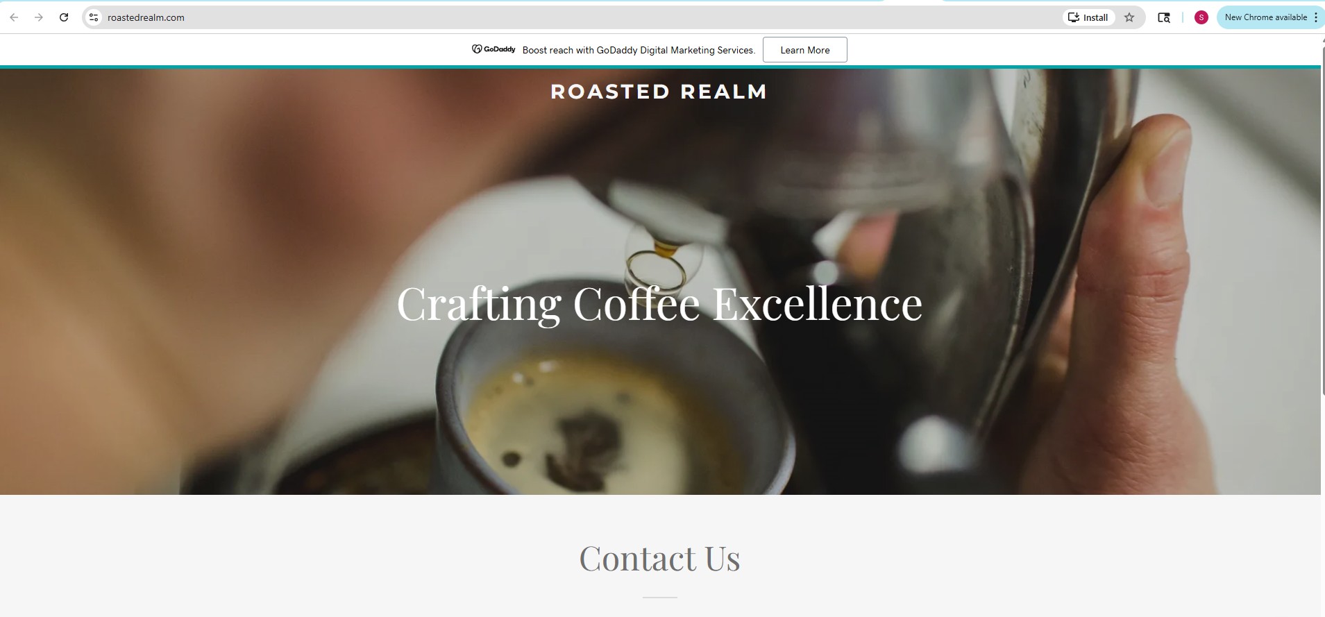 Roastedrealm website