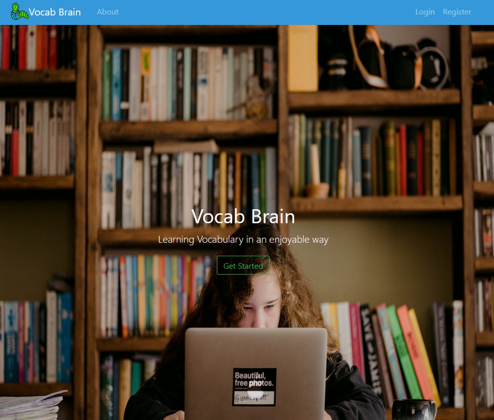 Vocabbrain screenshot